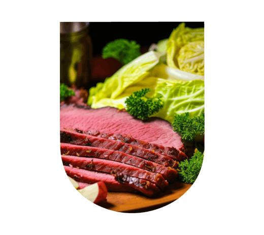 Food and wine pairing: Corned beef and baked cabbage
